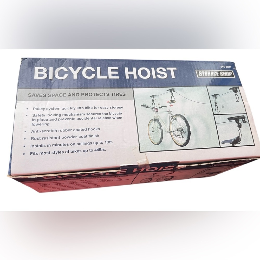 Bicycle Hoist Storage System